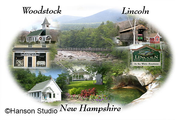 Woodstock/Lincoln, NH - Collage